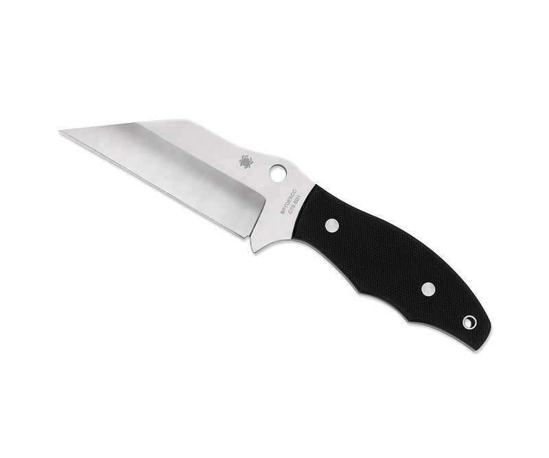 Spyderco سكين سبايدركو رونين 2 ذات الشفرة الثابتة بطول 4.08" من الفولاذ المقاوم للصدأ CTS BD1 وحافظة بولتارون مخصصة عالية الجودة - حافة عادية - FB09GP2 - Image 1